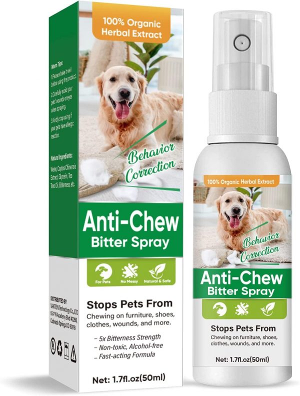 Topkech No Chew Spray for Dogs