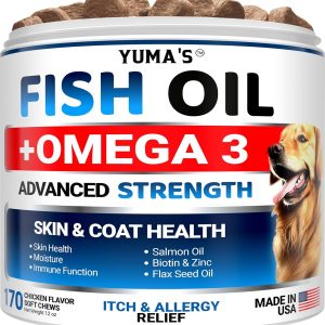 Fish Oil Omega 3 Treats for Dogs