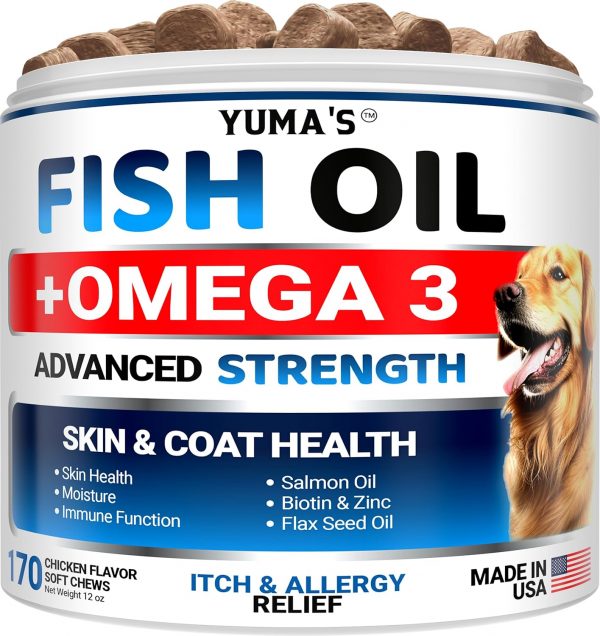 Fish Oil Omega 3 Treats for Dogs