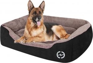 PUPPBUDD Dog Beds for Large Dogs