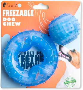 Freezable dog chew toy