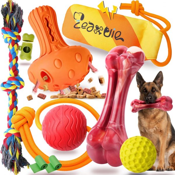 Heavy Duty Various Dog Chew Toys for Aggressive Chewers