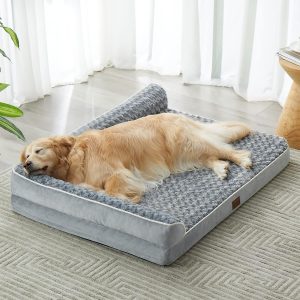 BFPETHOME Orthopedic Dog Beds for Large Dogs