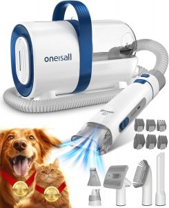 Dog Hair Vacuum & Dog Grooming Kit