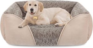 INVENHO Large Washable Dog Bed for Large Dogs