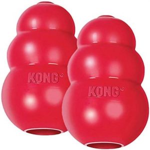 KONG Classic Dog Toy Durable Natural Rubber