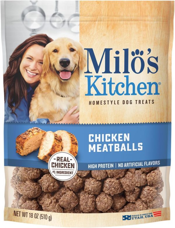 Milo's Kitchen Dog Treats, Chicken Meatballs
