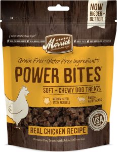 Power Bites Natural Soft And Chewy Real Meat Dog Treats