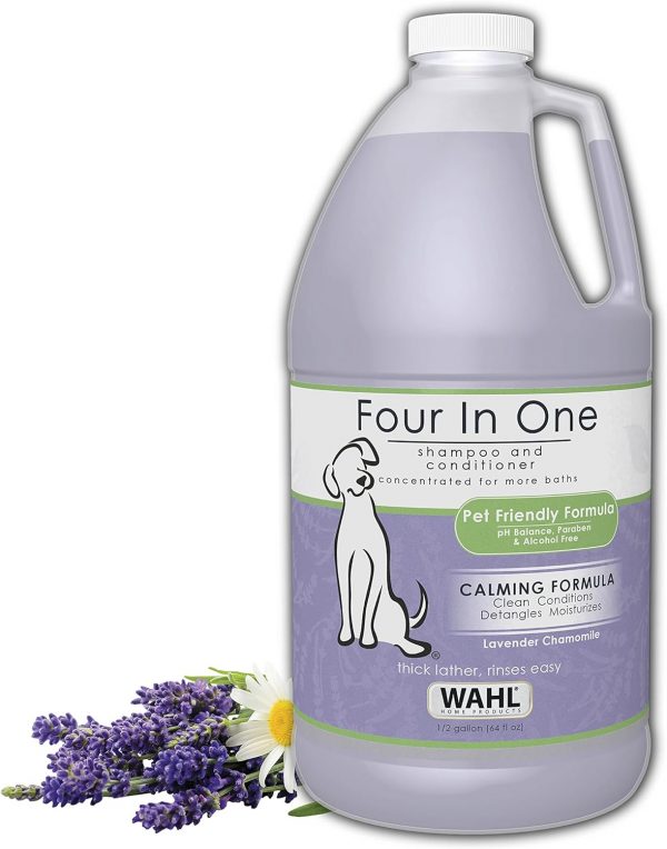 Wahl USA 4-in-1 Calming Pet Shampoo for Dogs