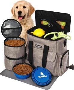 Dog Travel Bag Dog Food Storage Containers