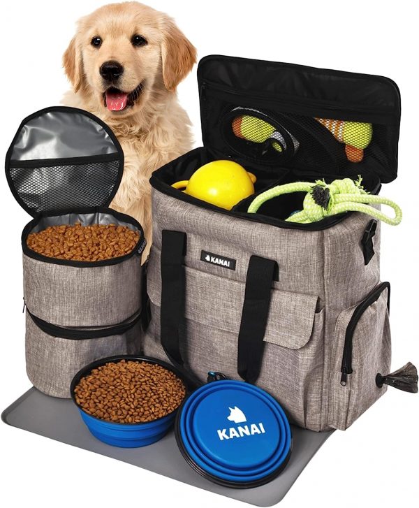 Dog Travel Bag Dog Food Storage Containers