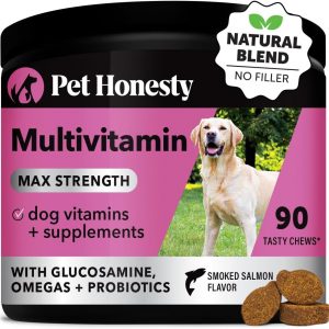 Pet Honesty Dog Multivitamin Max Strength - 15 in 1 Dog Vitamins