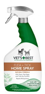 Natural Flea + Tick Home Spray (32 oz)