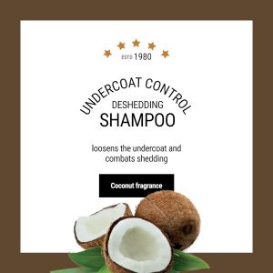 The Coat Handler Undercoat Control deShedding Dog Shampoo